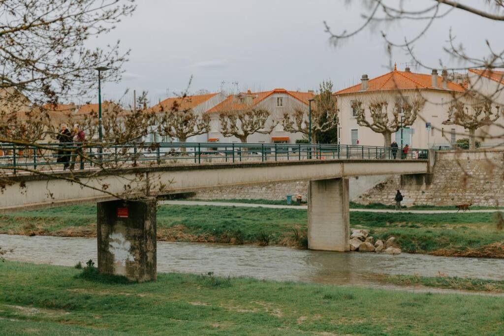 Les Berges Du Roubion Studio Cosy Et Moderne Montelimar Bagian luar foto